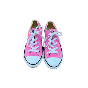 Converse Chuck Taylor All Star Pink Low Top Shoes Youth Girls Size 3